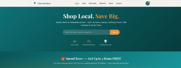 Tulsa Retailers Website